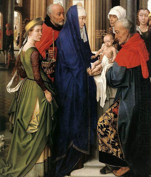 Rogier van der Weyden St Columba Altarpiece china oil painting image